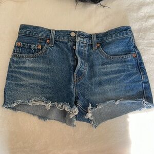 Levis 501 button Fly Shorts